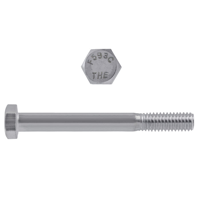 H. Paulin (680) 5000-455 Paulin 5/16"-18 x 3" Hex Head Cap Screws 18.8 Stainless UNC PT 25 Pcs