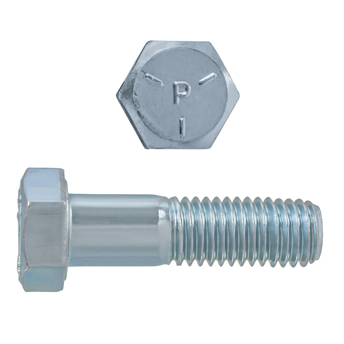 H. Paulin (680) 075-677 Paulin 5/8"-11 x 2-1/2" Hex Head Cap Screws Grade 5 UNC Zinc PT 25 Pcs