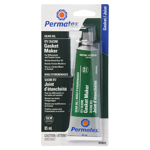 Permatex 31872 PERMATEX GEAR OIL RTV GASKET MAKER 85G CARDED TUBE