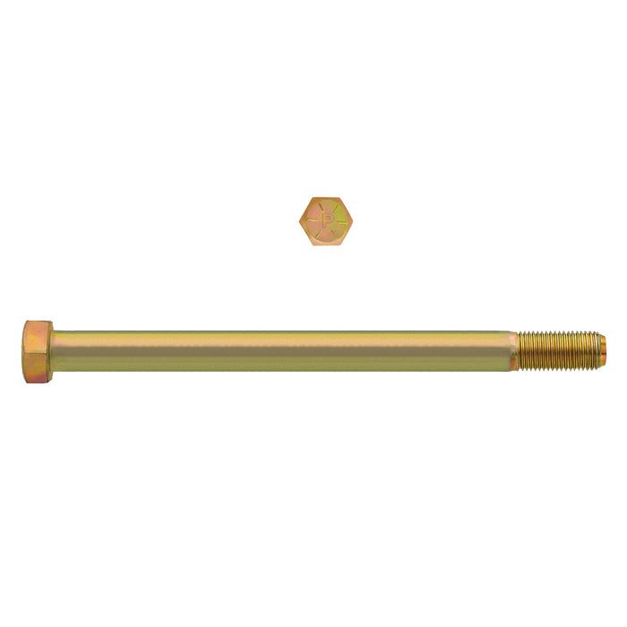 H. Paulin (680) B080-822 Paulin 1"-12 x 9" Hex Head Cap Screws Grade 8 UNF Zinc-Yellow PT 15 Pcs