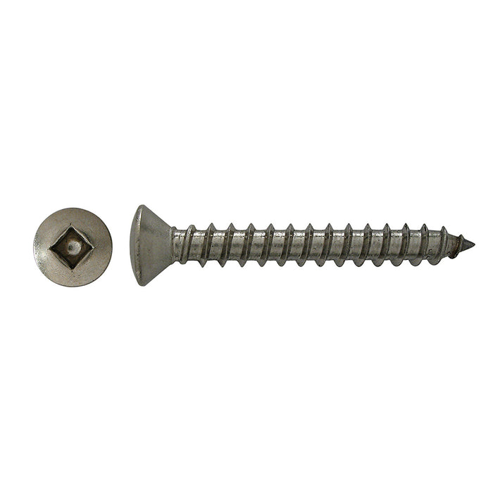 H. Paulin (680) 5165-191 Papco No.10 x 3/4" Oval Tapping Screws 18.8 Stainless 100Pcs