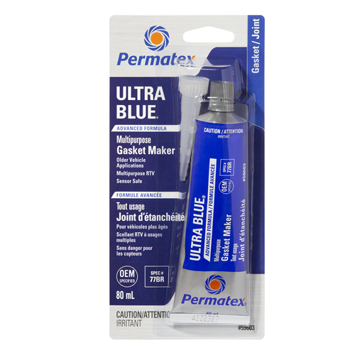 Permatex 59603 PERMATEX ULTRA BLUE GASKET MAKER 77BR 80ML CARDED TUBE