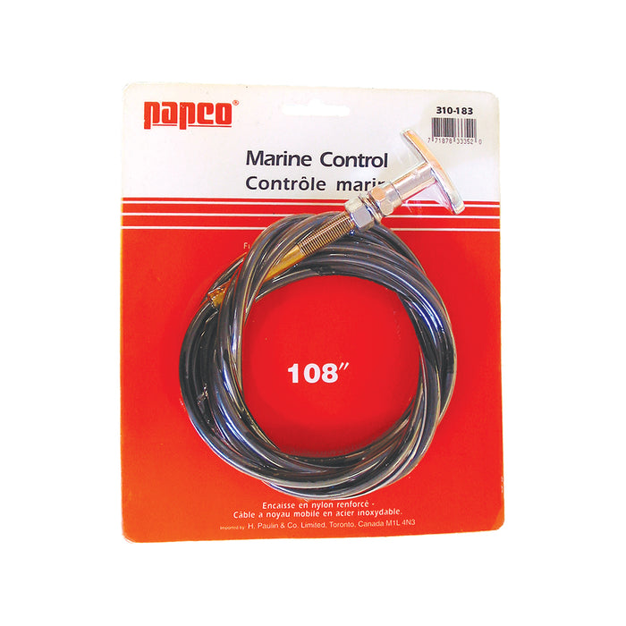 H. Paulin (680) 310-183 Papco 108" Push-Pull Controls 1Pcs