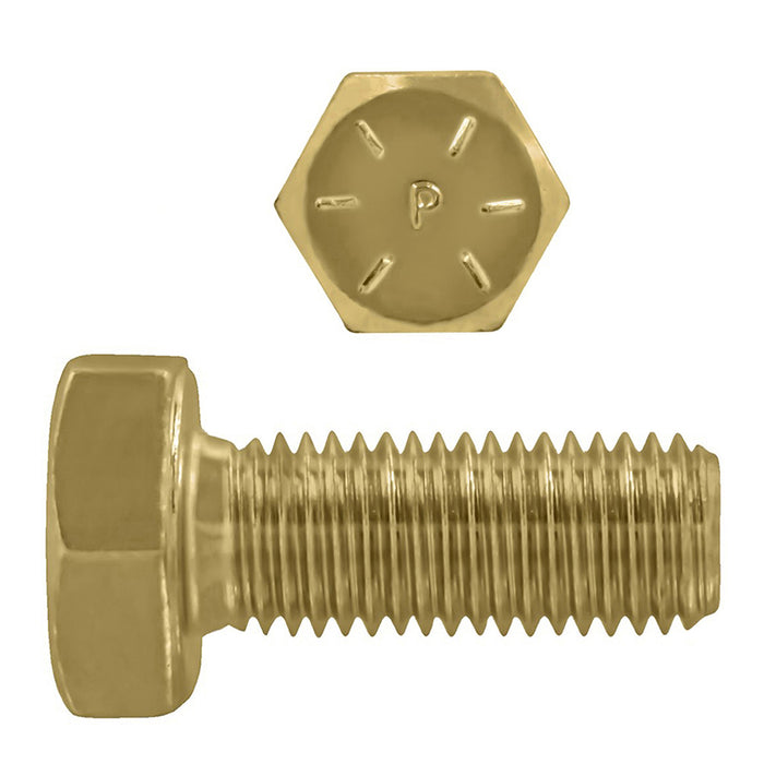 H. Paulin (680) 079-710 Paulin 3/4"-10 x 1" Hex Head Cap Screws Grade 8 UNC Zinc-Yellow FT 20 Pcs