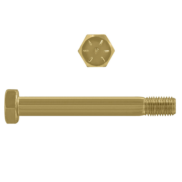 H. Paulin B079-736 Paulin 3/4"-10 x 9" Hex Head Cap Screws Grade 8 UNC Zinc-Yellow PT 30 Pcs