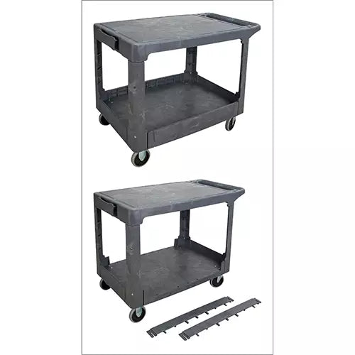 Flat-Shelf Utility Service Cart - MP642