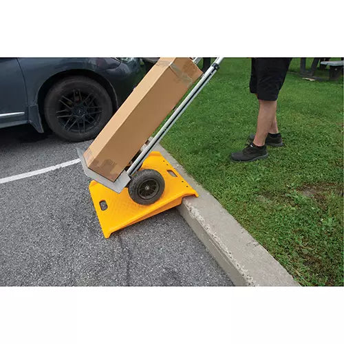 Portable Poly Hand Truck Curb Ramp - MP740