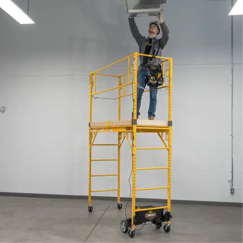 Motorized System for Climb-N-Go Scaffolding - I-CNG