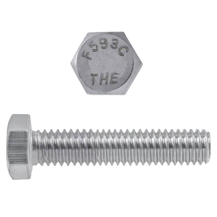 H. Paulin (680) 5000-446 Paulin 5/16"-18 x 1-1/4" Hex Head Cap Screws 18.8 Stainless UNC FT 100 Pcs