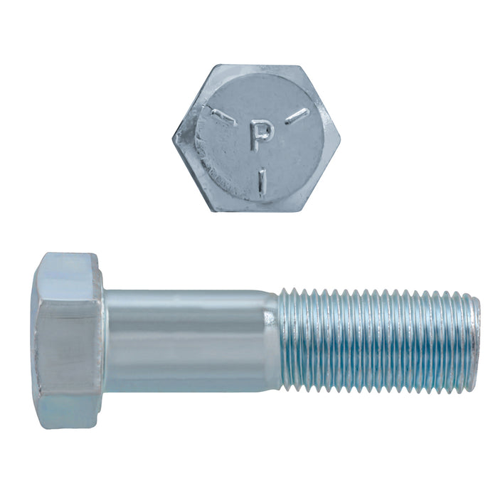 H. Paulin 076-634 Paulin 9/16"-18 x 3" Hex Head Cap Screws Grade 5 UNF Zinc PT 25 Pcs