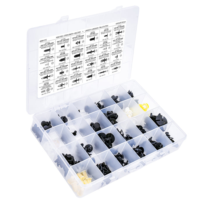 H. Paulin (680) 999177C Paulin Chrysler Body Retainer Kit 1Pcs