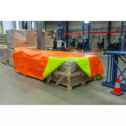 High-Visibility Heavy-Duty Woven Tarp - NAA098