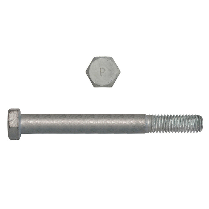 H. Paulin (680) 850-506 Paulin 3/8"-16 x 5" Hex Head Cap Screws Grade 2 UNC Galvanized PT 50 Pcs
