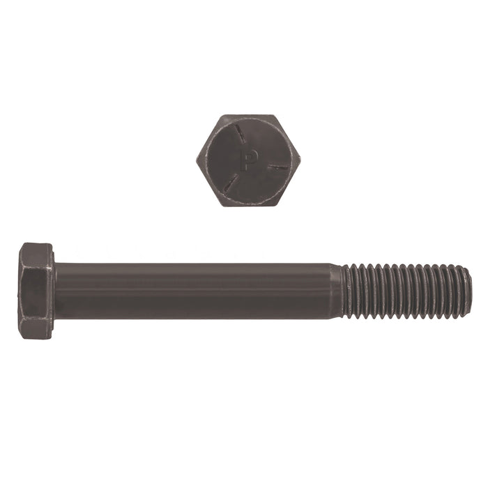 H. Paulin B073-773 Paulin 7/8"-9 x 5-1/2" Hex Head Cap Screws Grade 5 UNC Bare Metal PT 35 Pcs
