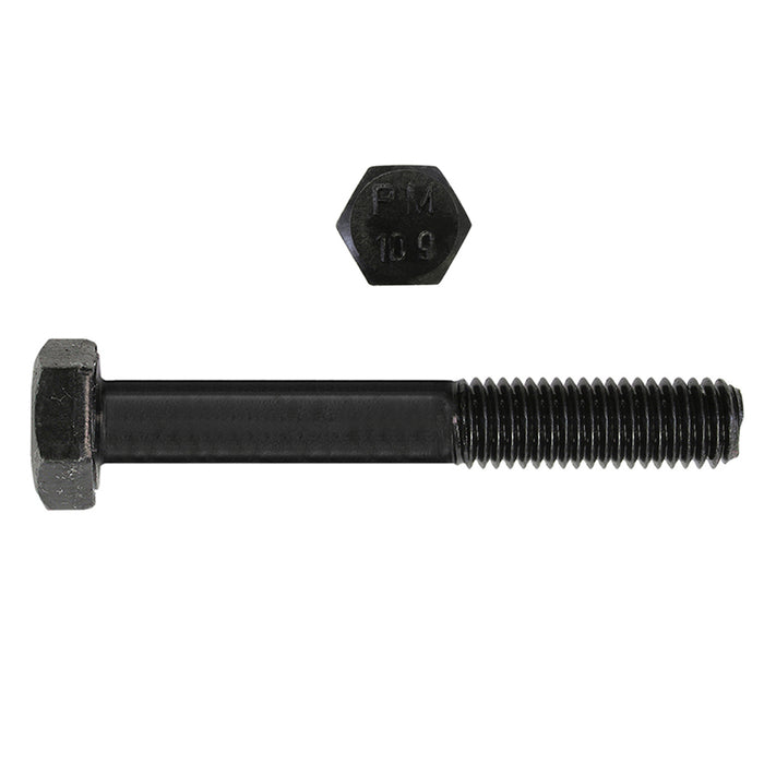 H. Paulin (680) B612-560 Paulin M24-3.00 x 100mm Metric Hex Head Cap Screws CL 10.9 Coarse Bare Metal DIN931 PT 40 Pcs