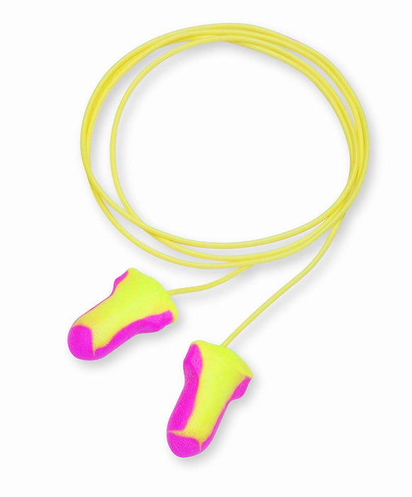 North Safety LL-30 Howard Leight by Honeywell Laser Lite High Visibility Corded Disposable Foam Earplugs, 100-Pairs (LL-30)
