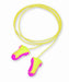 North Safety LL-30 Howard Leight by Honeywell Laser Lite High Visibility Corded Disposable Foam Earplugs, 100-Pairs (LL-30)