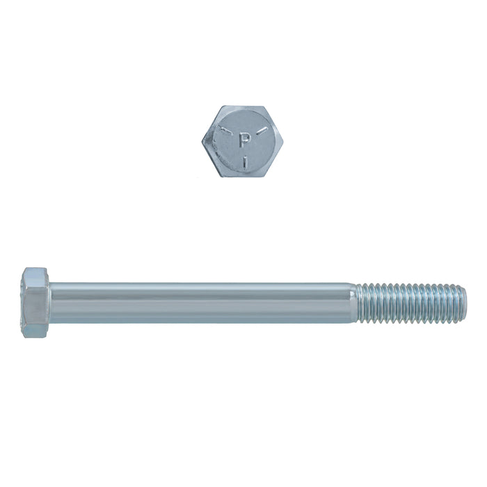 H. Paulin 075-596 Paulin 1/2"-13 x 5" Hex Head Cap Screws Grade 5 UNC Zinc PT 50 Pcs