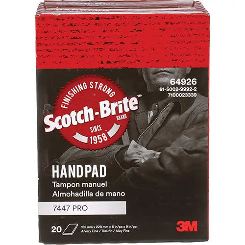 Scotch-Brite™ 7447 Hand Pads Grit - SB64926