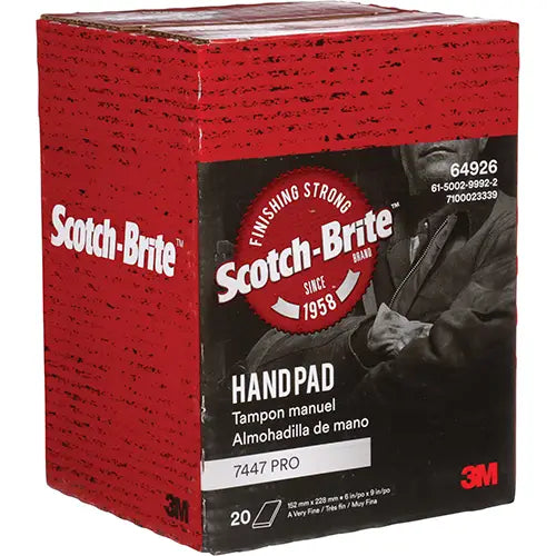 Scotch-Brite™ 7447 Hand Pads Grit - SB64926