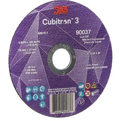 Cubitron™ 3 Cut-Off Wheel Max. RPM - 7100304007