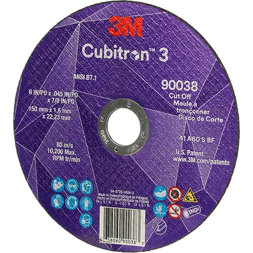 Cubitron™ 3 Cut-Off Wheel - 7100313190