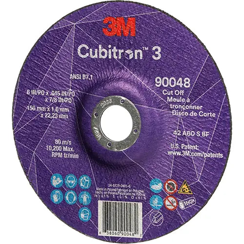 Cubitron™ 3 Cut-Off Wheel Max. RPM - 7100313201