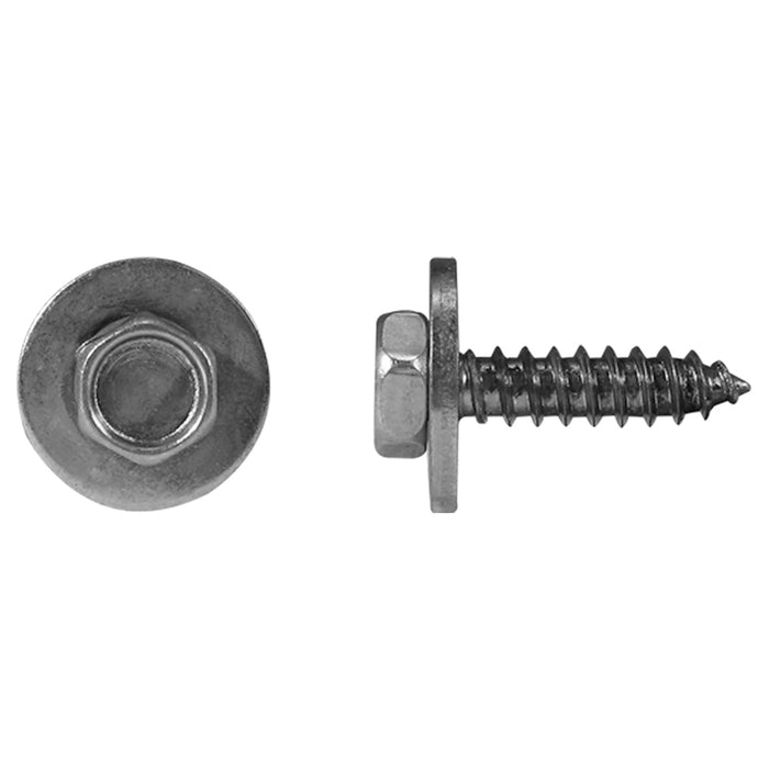 H. Paulin 910-1280 Papco No.10 x 3/4" Screws Zinc 2Pcs
