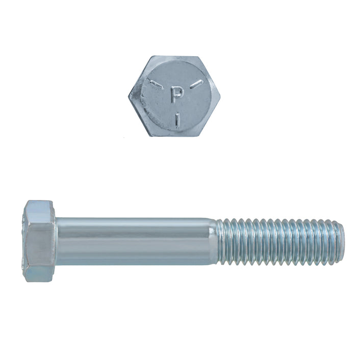 H. Paulin 075-590 Paulin 1/2"-13 x 3" Hex Head Cap Screws Grade 5 UNC Zinc PT 50 Pcs