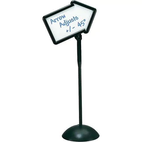 Dry-Erase Directional Arrow Sign - 4173BL