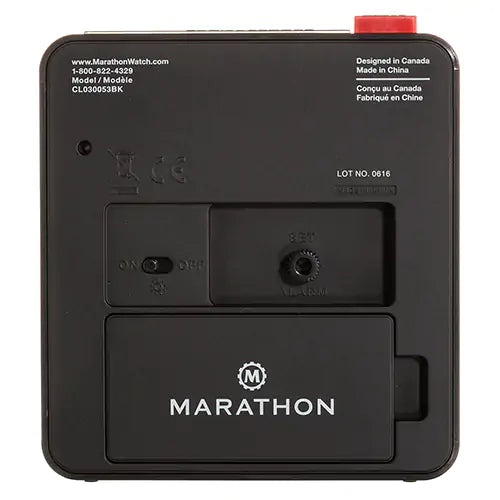 Desk Alarm Clock - CL030053BK