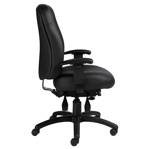 Overtime High Back Chair - MVL2756 PU30 BL20 BLK