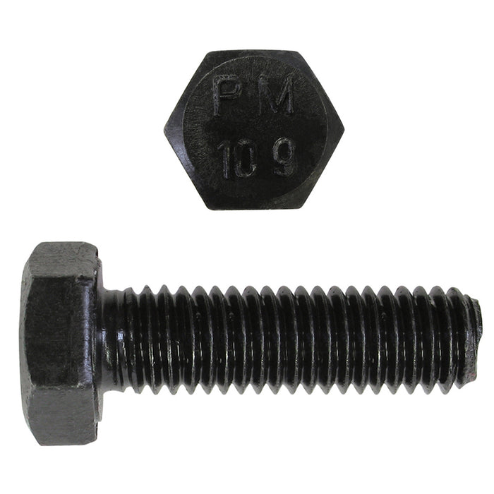 H. Paulin (680) B612-371 Paulin M10-1.50 x 35mm Metric Hex Head Cap Screws CL 10.9 Coarse Bare Metal DIN933 FT 600 Pcs