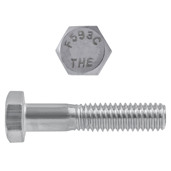 H. Paulin (680) 009-090 Paulin 5/16"-18 x 1-1/2" Hex Head Cap Screws 18.8 Stainless UNC PT 2 Pcs