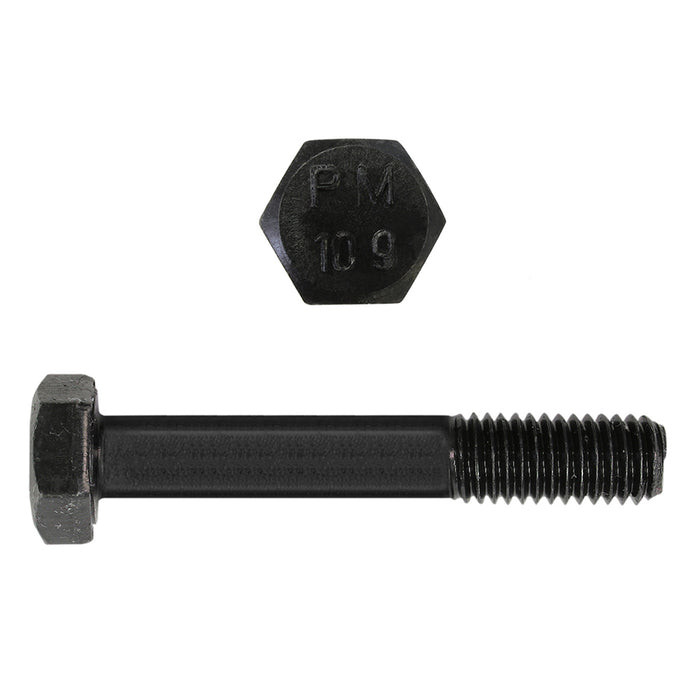 H. Paulin (680) 612-280 Paulin M6-1.00 x 50mm Metric Hex Head Cap Screws CL 10.9 Coarse Bare Metal DIN931 PT 100 Pcs