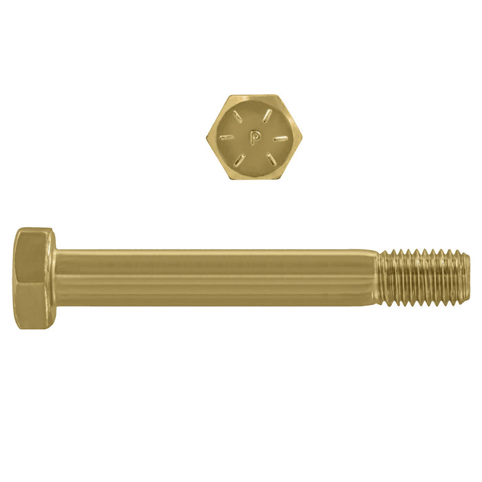 H. Paulin (680) 079-601 Paulin 1/2"-13 x 7" Hex Head Cap Screws Grade 8 UNC Zinc-Yellow PT 25 Pcs