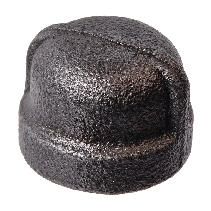 H. Paulin DBM108-C Dominion 3/8" Pipe Cap Malleable Iron Forged Schedule 40 (150No.) 1Pcs