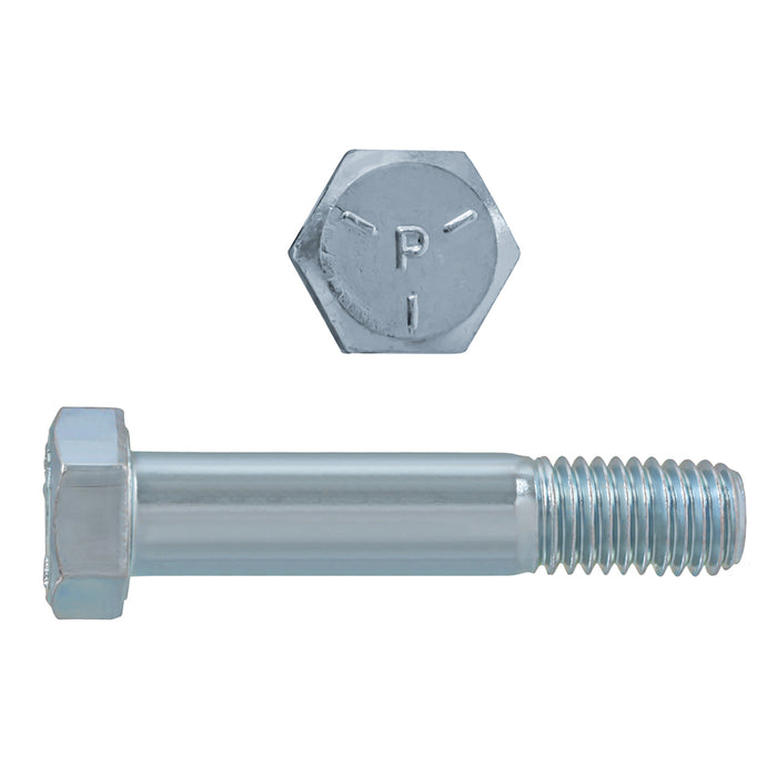H. Paulin 075-640 Paulin 9/16"-12 x 5" Hex Head Cap Screws Grade 5 UNC Zinc PT 25 Pcs