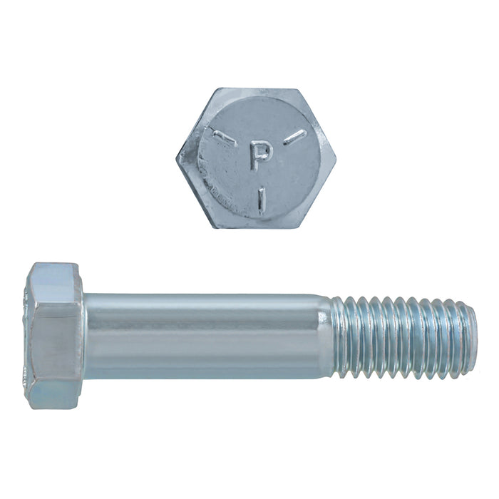 H. Paulin (680) 075-639 Paulin 9/16"-12 x 4-1/2" Hex Head Cap Screws Grade 5 UNC Zinc PT 25 Pcs