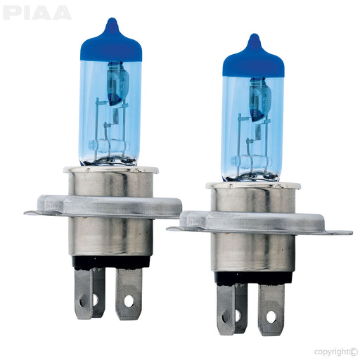 PIAA 15224 PIAA H4 (9003 / HB2) Xtreme White Plus Bulb 55w 4000K, Twin Pack
