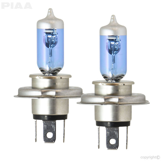 PIAA 23-10104 H4 Xtreme White Hybrid Bulb, 3900K - 12V 60/55W - Twin Pack