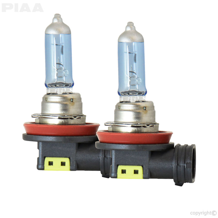 PIAA (179) 23-10108 H8 Xtreme White Hybrid Bulb, 3900K - 12V 35W - Twin Pack