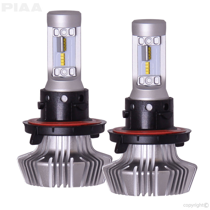 PIAA (179) 26-17313 H13 Platinum LED Bulb Twin Pack - 4000Lm, 6000K, 25W