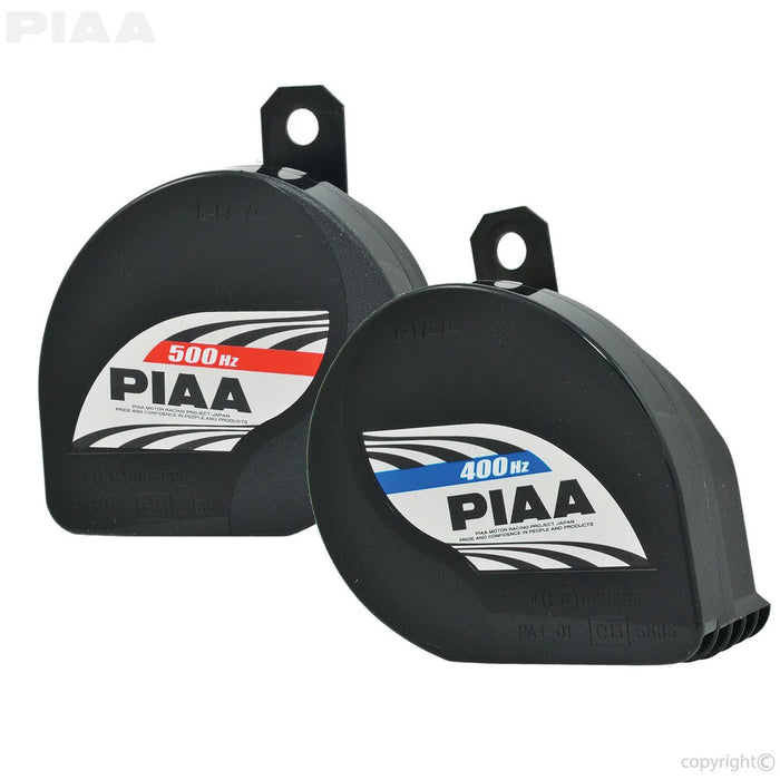 PIAA 85114 PIAA Slim Sports Horn Kit 400Hz + 500Hz 112 Db