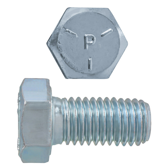 H. Paulin 075-717 Paulin 3/4"-10 x 2" Hex Head Cap Screws Grade 5 UNC Zinc FT 20 Pcs