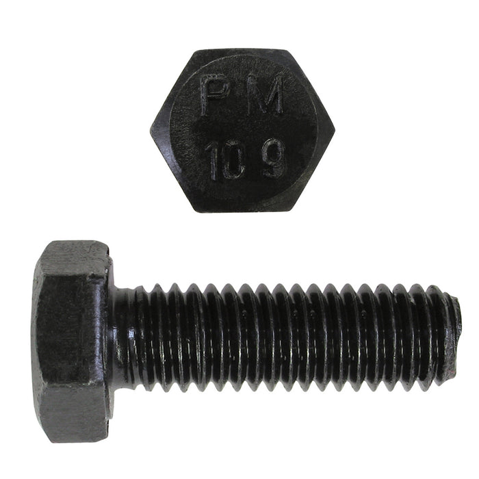 H. Paulin 612-318 Paulin M8-1.25 x 25mm Metric Hex Head Cap Screws CL 10.9 Coarse Bare Metal DIN933 FT 100 Pcs
