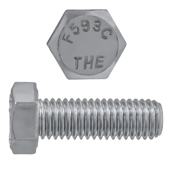 H. Paulin (680) 5000-585 Paulin 1/2"-13 x 1-3/4" Hex Head Cap Screws 18.8 Stainless UNC FT 25 Pcs