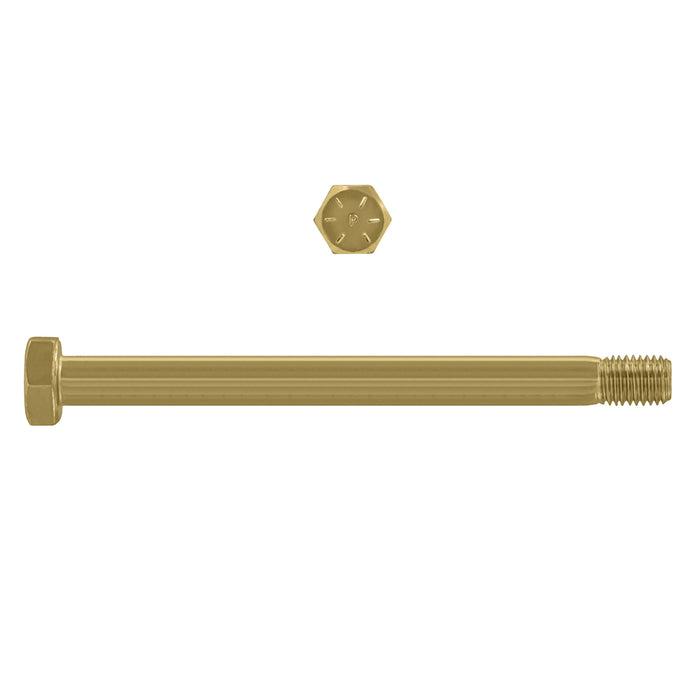 H. Paulin B079-698 Paulin 5/8"-11 x 11" Hex Head Cap Screws Grade 8 UNC Zinc-Yellow PT 40 Pcs