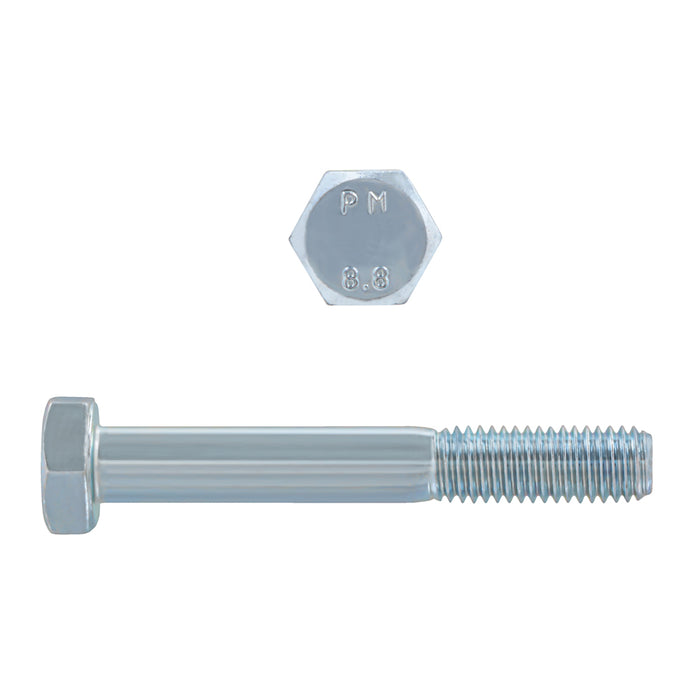 H. Paulin 009-243 Paulin M10-1.50 x 70mm Metric Hex Head Cap Screws CL 8.8 Coarse Zinc DIN931 PT 2 Pcs