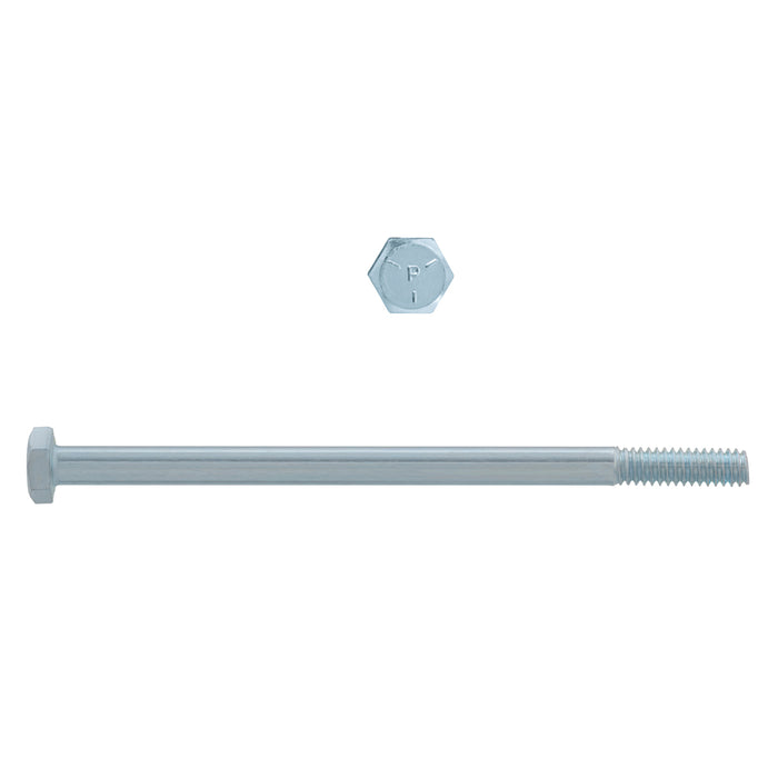 H. Paulin 075-325 Paulin 1/4"-20 x 4-1/2" Hex Head Cap Screws Grade 5 UNC Zinc PT 100 Pcs
